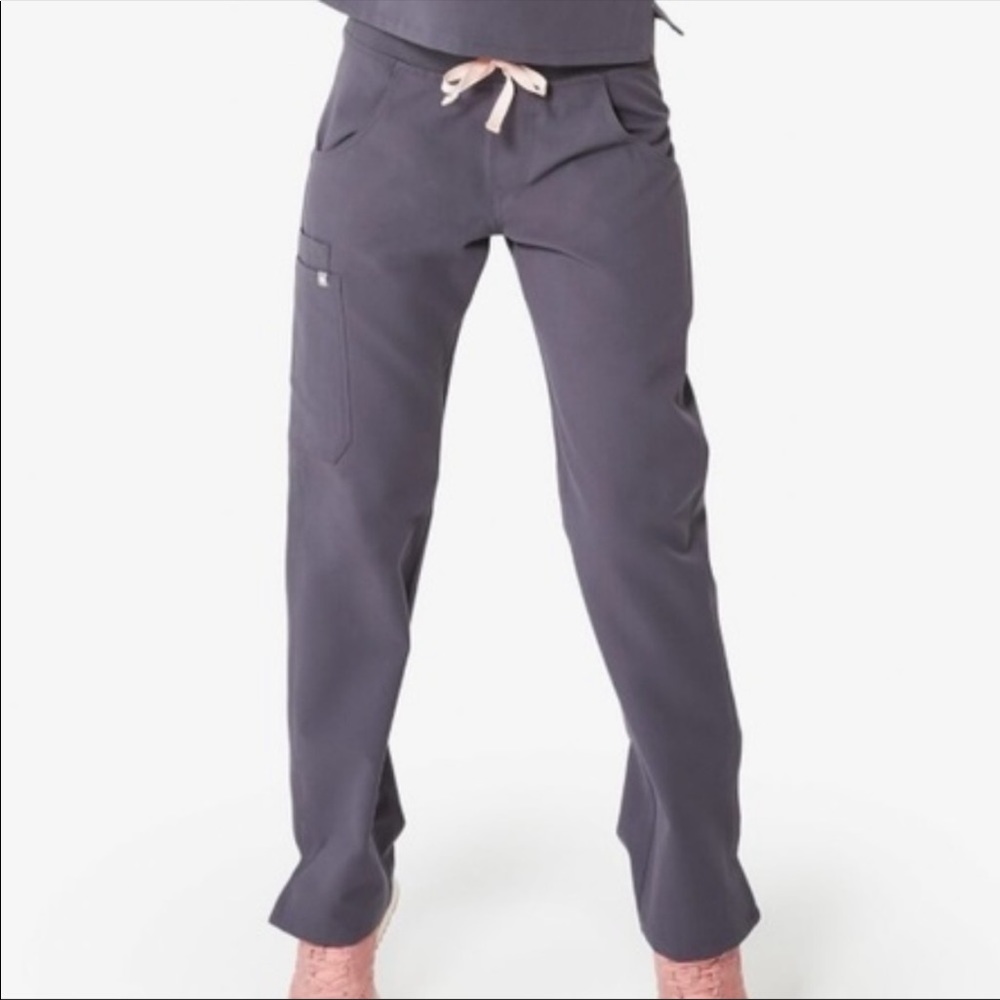 FIGS Charcoal Gray Kade Scrub Pant - Limited Edition